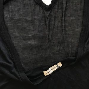 T by Alexander Wang slouchy, sheer tank